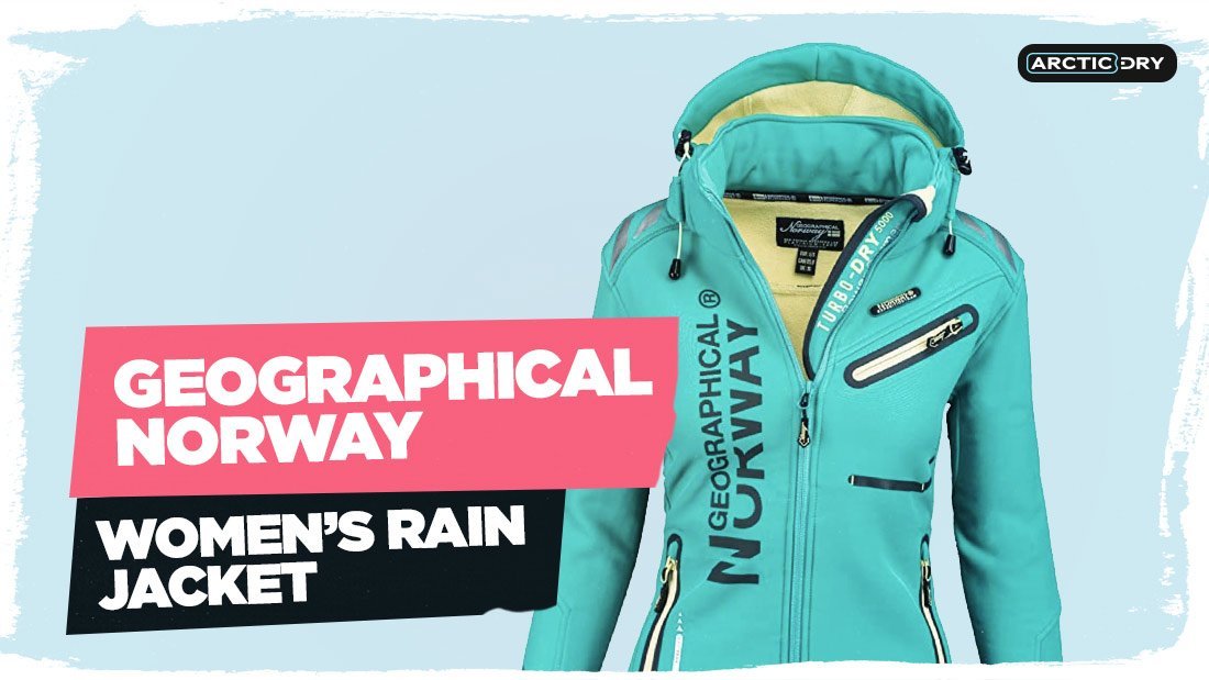 Geographical-Norway-Women’s-Softshell-Functional-Outdoor-Rain-Sports-Jacket