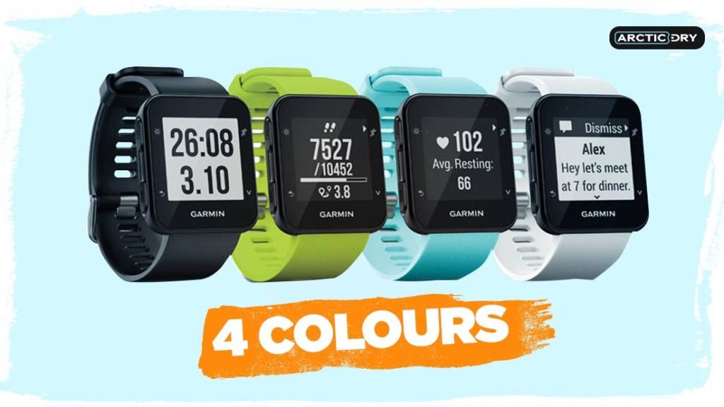 difference between forerunner 30 and 35