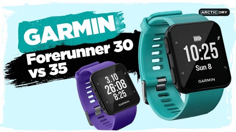 difference between forerunner 30 and 35